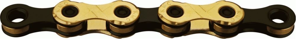 Reťaz KMC X-12 gold/black 126 článkov box