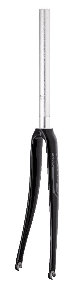 Vidlica cestná karbón/AL stĺpik 1-1/8" A-Head, čierna