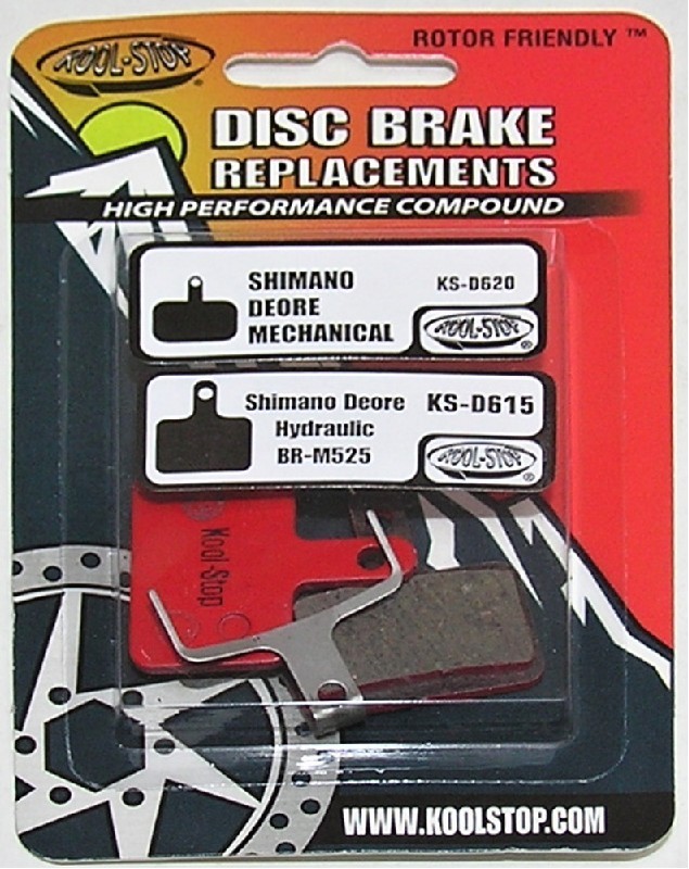 Brzdové destičky KOOLSTOP SH mechanické