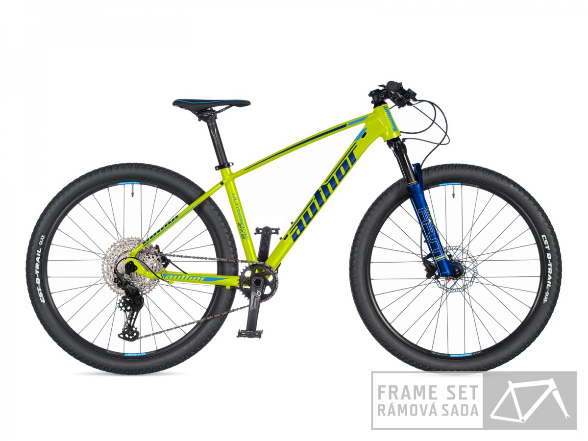 Rám AUTHOR Ultrasonic 27,5 2021 14" limeta/modrá GP2021