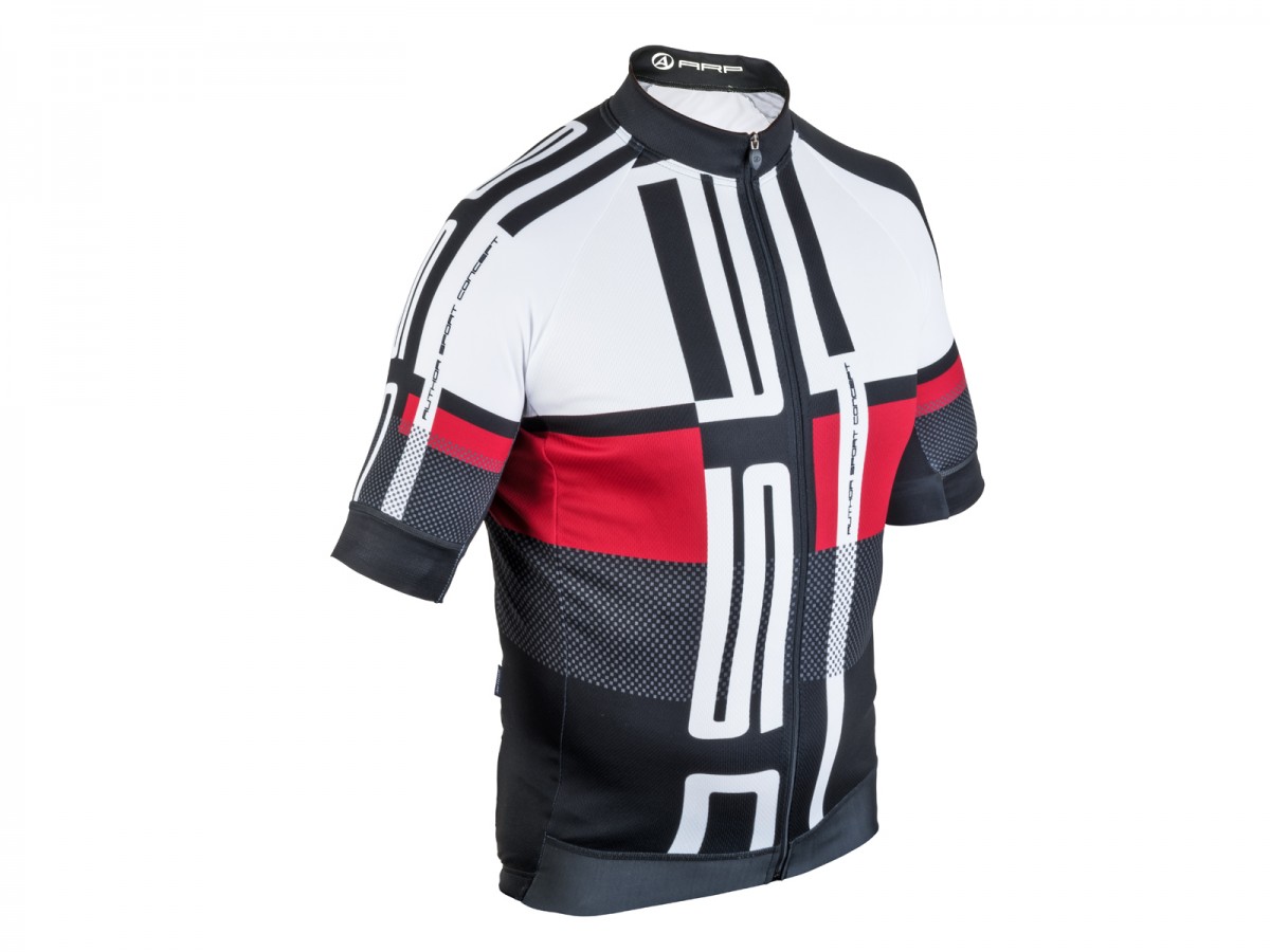 Dres AUTHOR Men Sport X7 ASC k/r XXL (červená/biela/čierna)