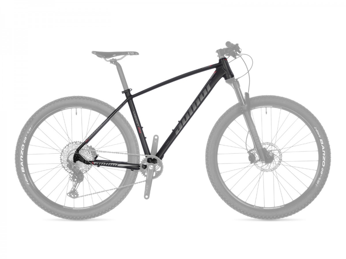 MTB rám Author Vision 29" 2023 17" čierna-matná