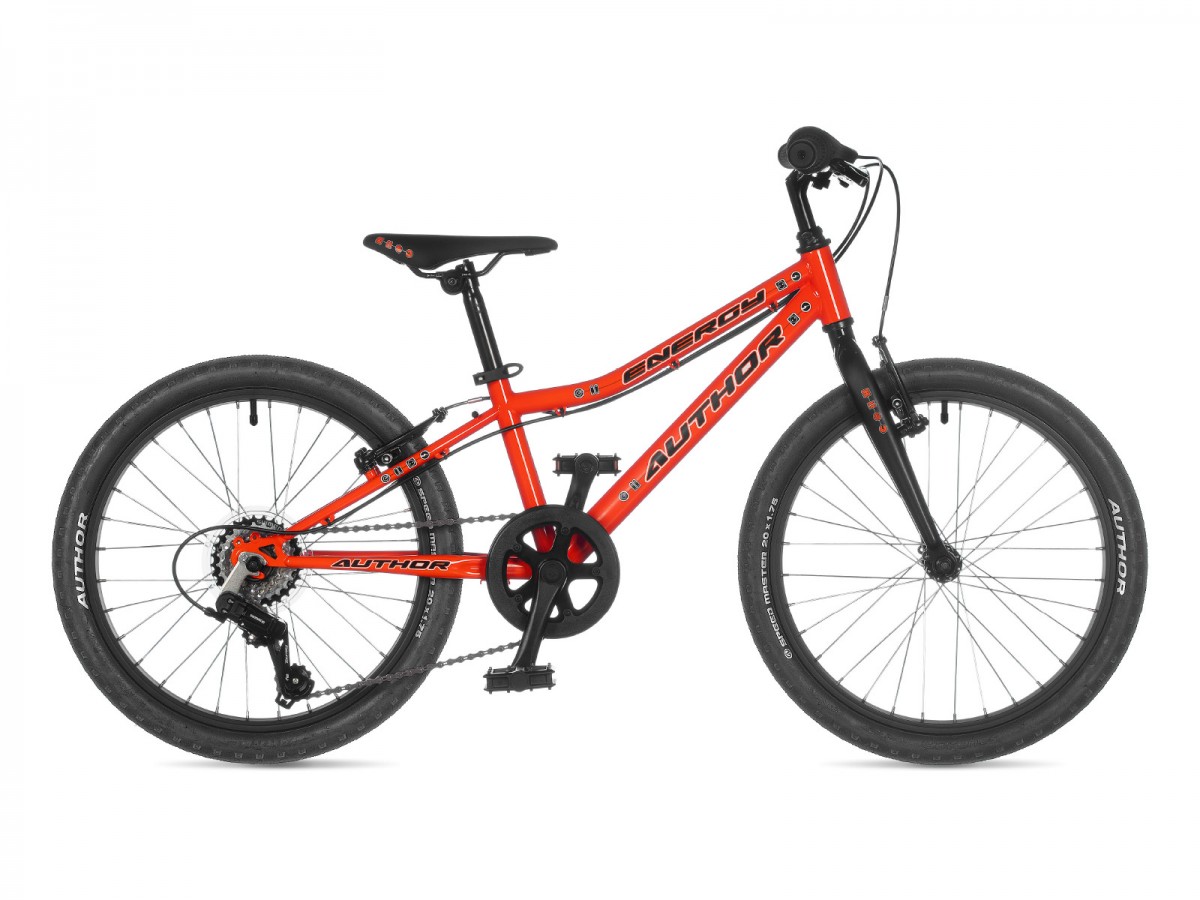 Detský bicykel Author Energy 20" 2023 10" oranžová/čierna