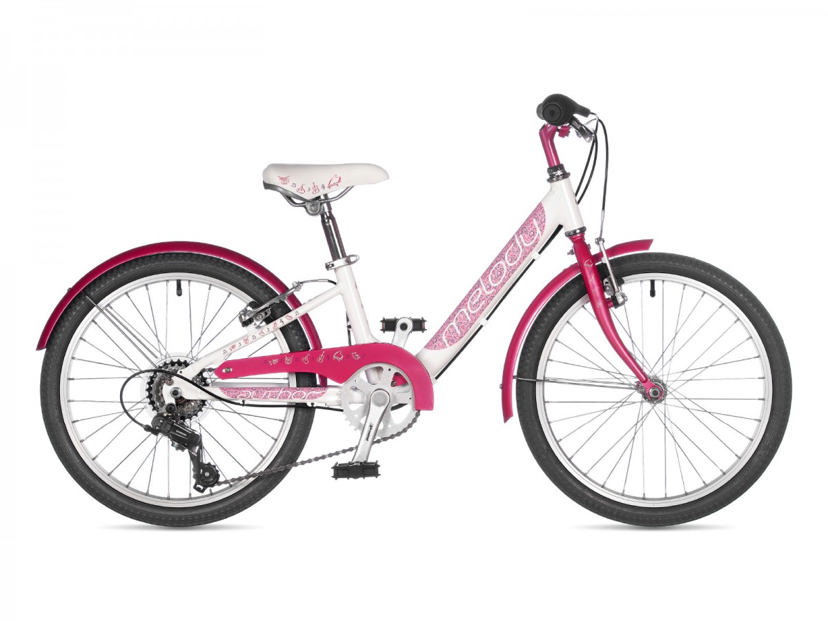 Detský bicykel Author Melody 20" 2023 10" biela/ružová