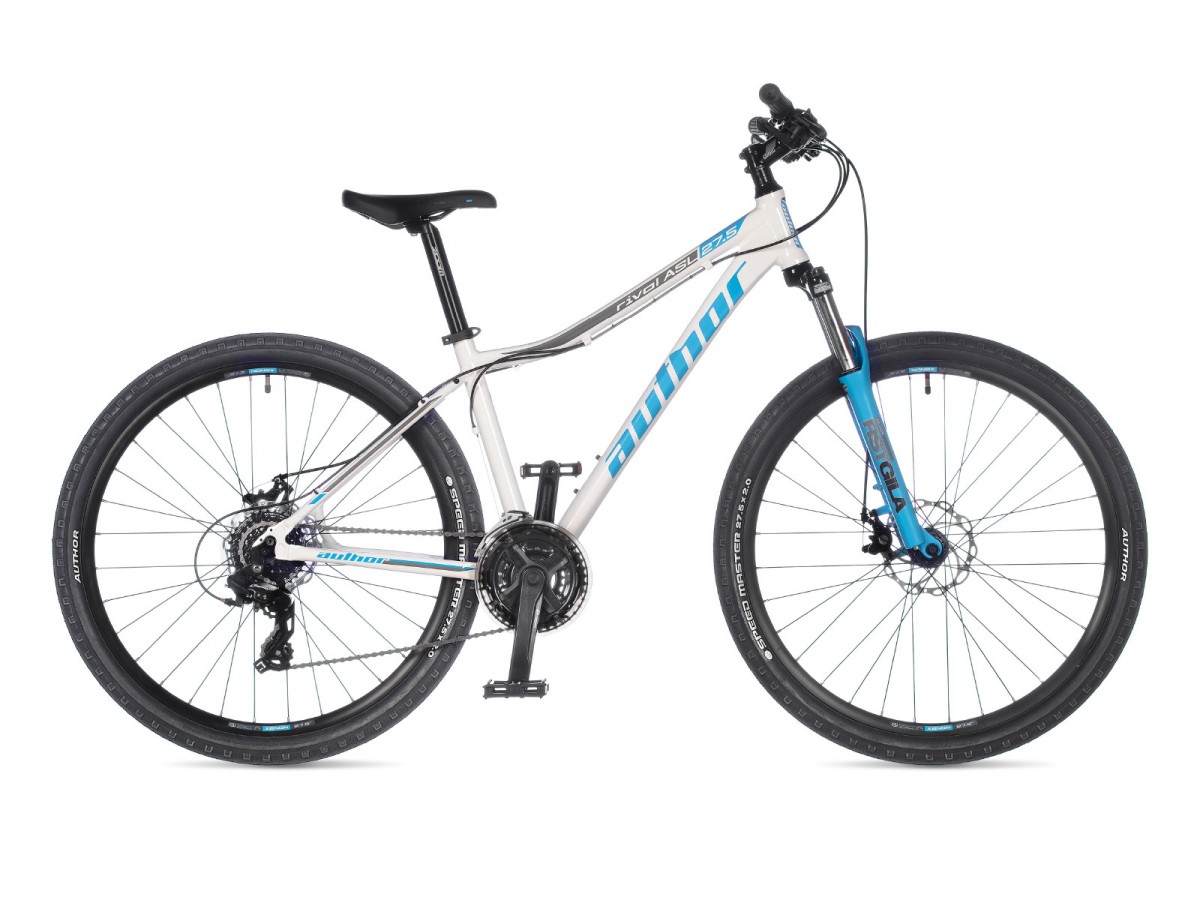 Dámsky MTB bicykel Author Rival 27,5" ASL 2023 16" biela/modrá