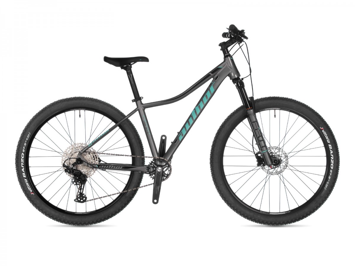 Dámsky MTB bicykel Author Instinct 27,5" ASL 2023 16" strieborná/zelená