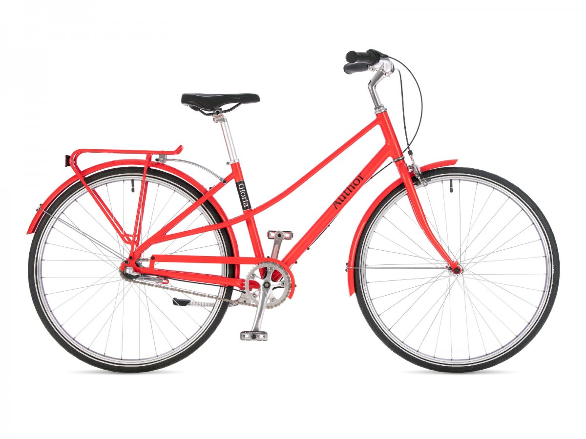 Retro bicykel Author Gloria 2023 19" oranžová