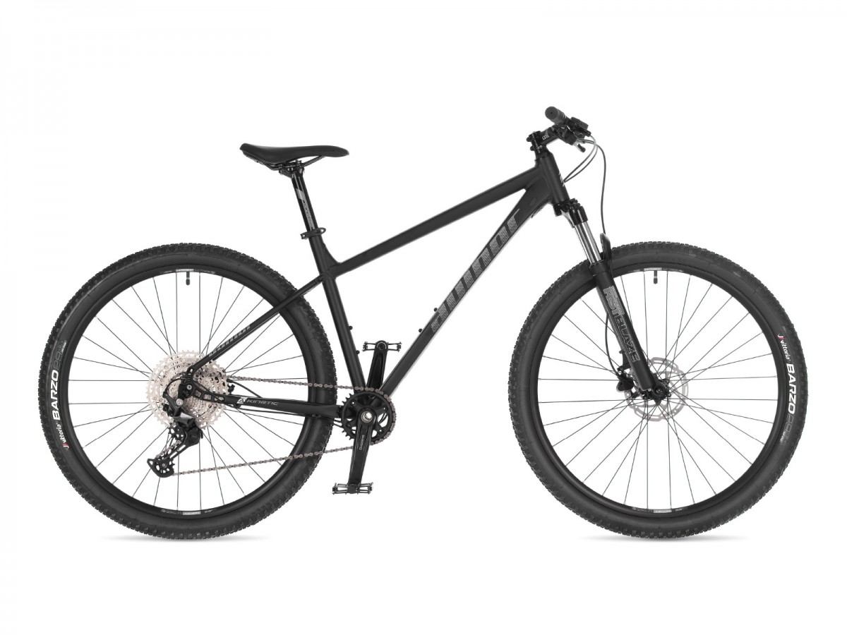Kinetic 2025 21" černá-matná/stříbrná/bílá Author MTB XC 29"kolo
