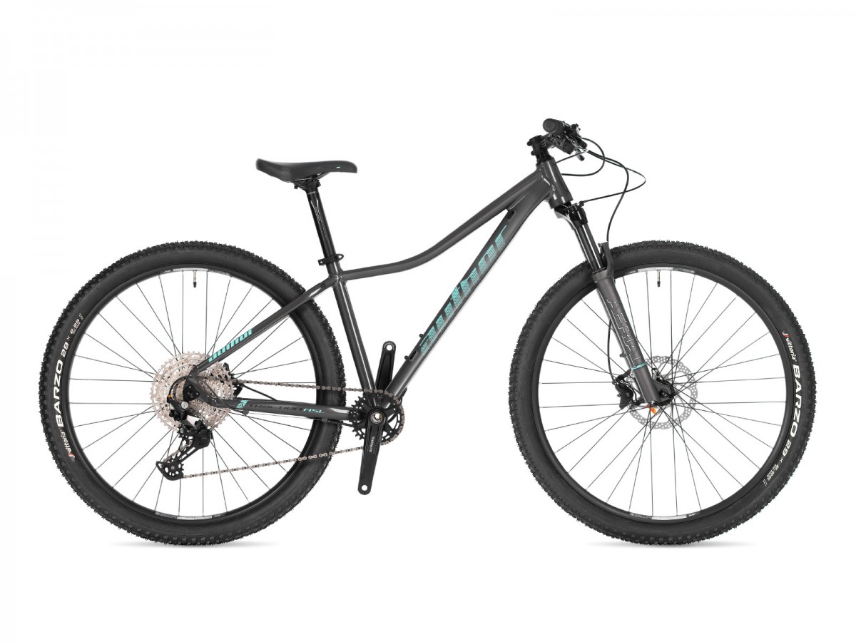 Traction ASL 2025 14" stříbrná/zelená Author dámské MTB 27,5"kolo