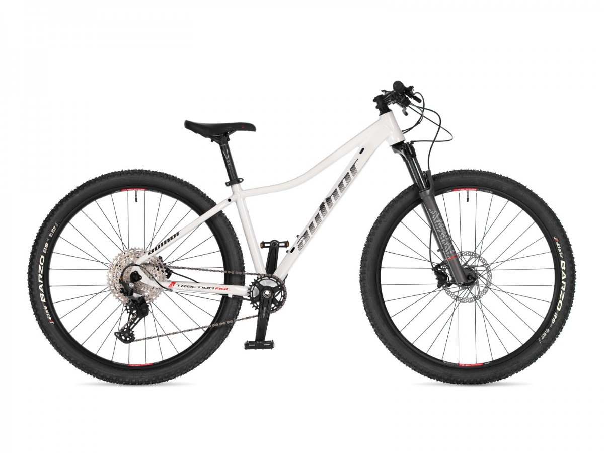 Traction ASL 2025 16" bílá/stříbrná/červená Author dámské MTB 29"kolo