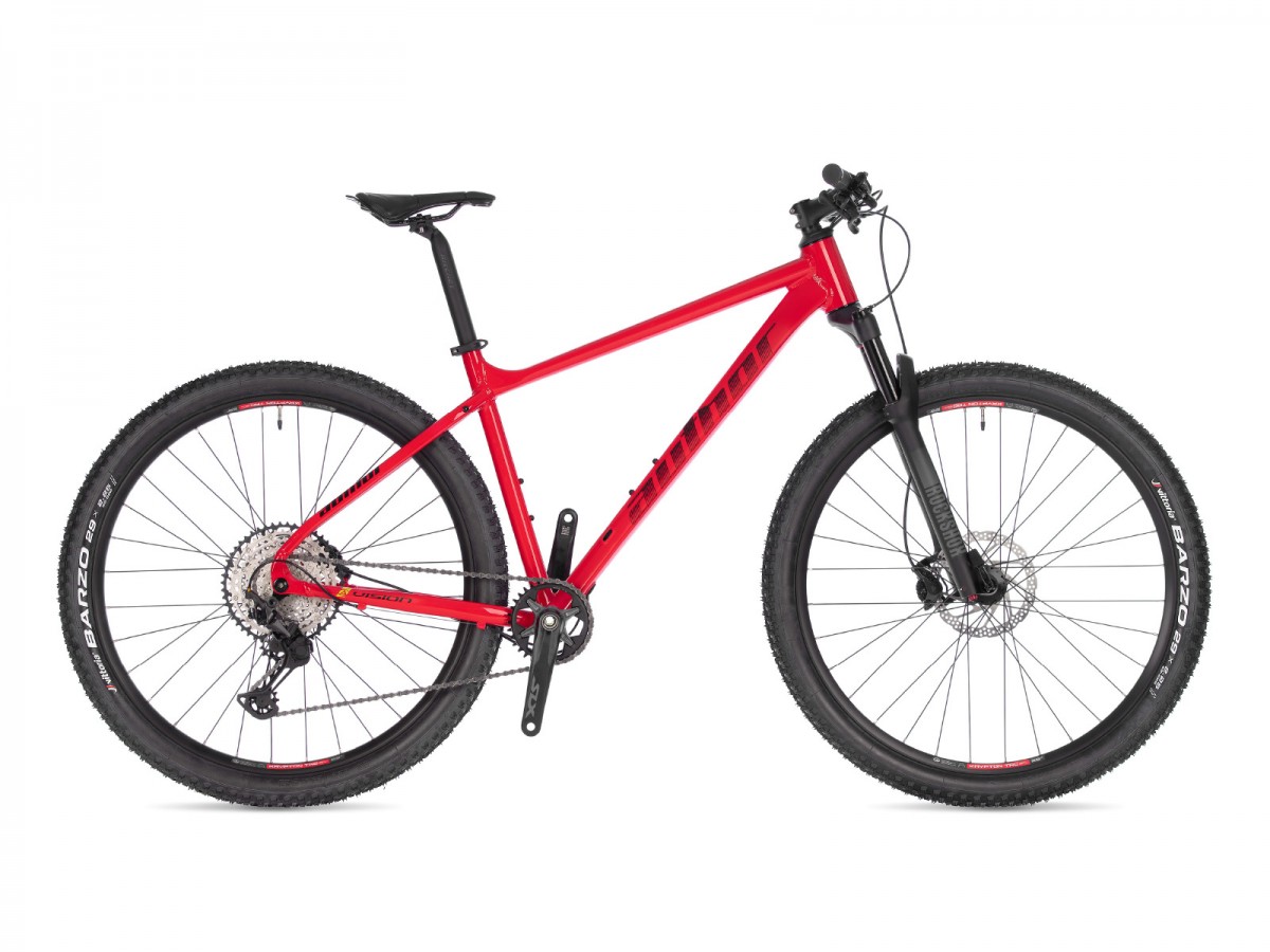 Vision 2025 17" červená/černá/limeta Author MTB 29"kolo