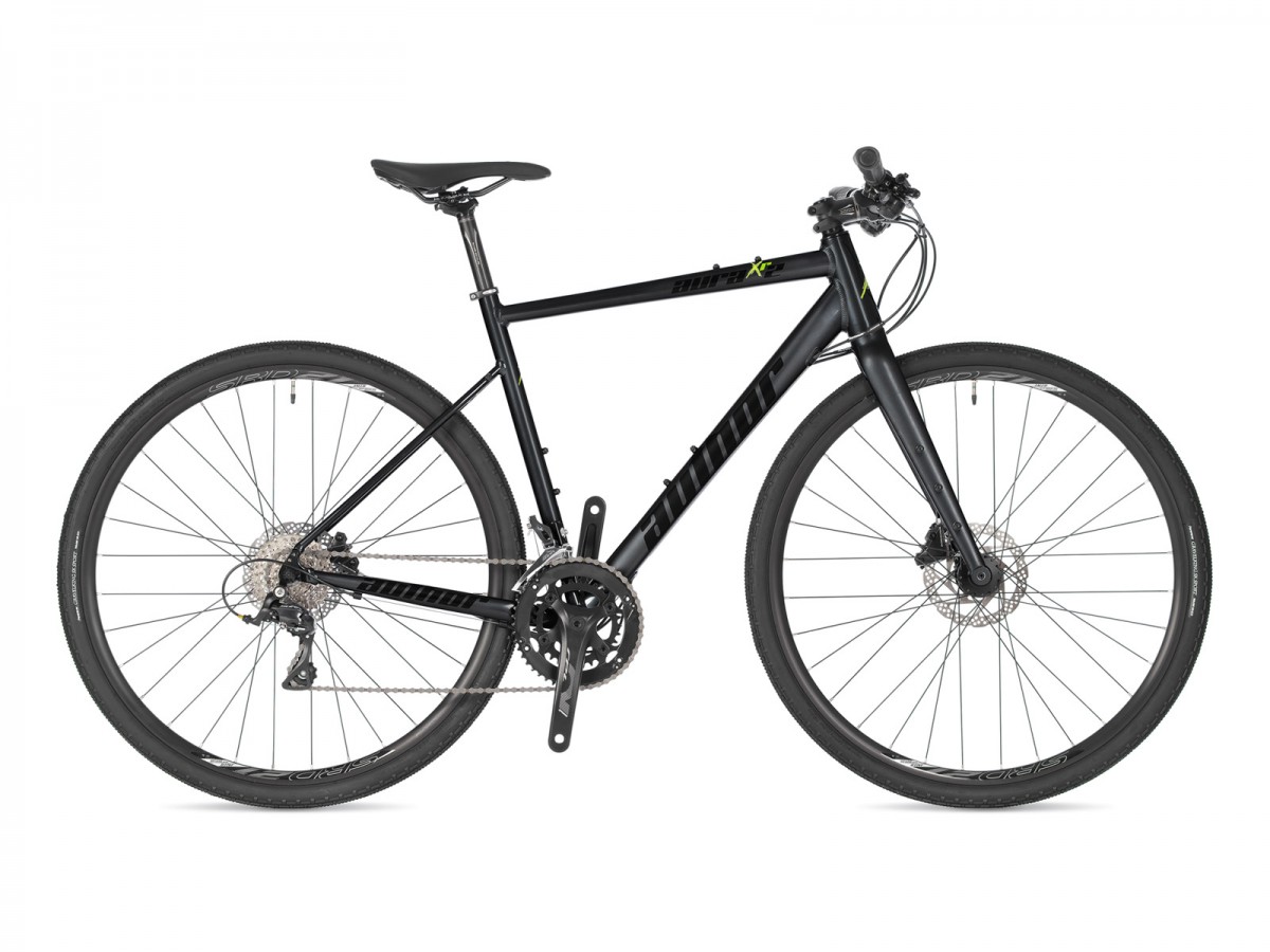 Aura XR2 2025 56 šedá/limeta Author Gravel kolo