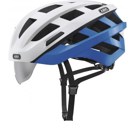 Cyklistická prilba ABUS In-Vizz Ascent blue comb M