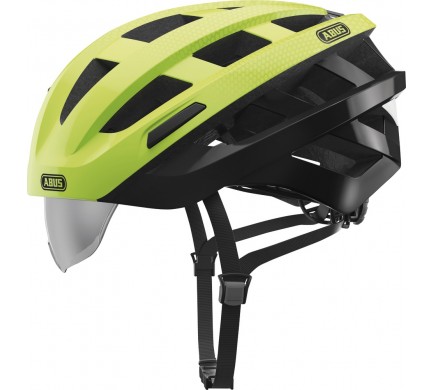 Cyklistická prilba ABUS In-Vizz Ascent green comb L