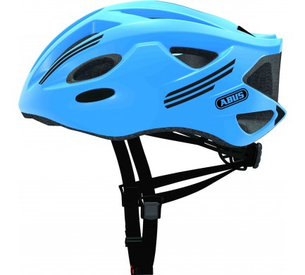 Cyklistická prilba ABUS S-Cension neon blue M