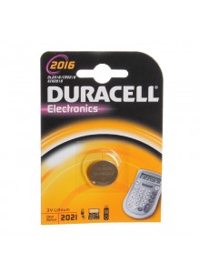 Baterie knoflíková CR 2016 Lithium Duracell blistr 1 ks