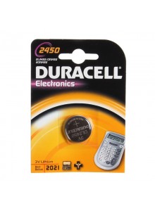 Baterie knoflíková CR 2450 Lithium Duracell blistr 1 ks