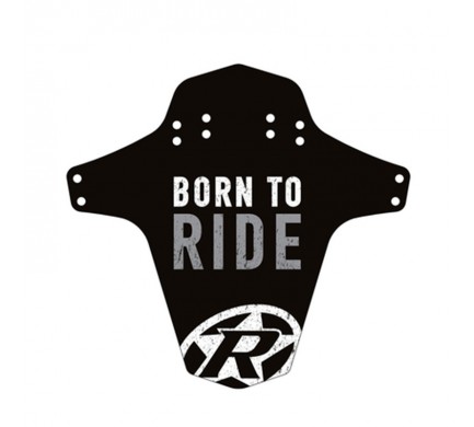 Blatník predný Reverse MudGuard Born to Ride čierna/sivá