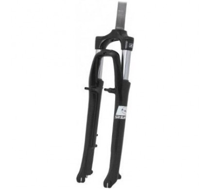 Vidlice odpr. 28" 28,6/200 závit Suntour NEX 4110 V2 PIVOT/Disc, černá mat