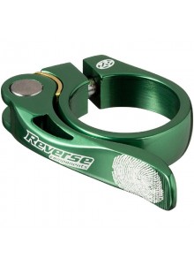 Objímka sedlovky Reverse Long Life 34,9 mm Dark Green