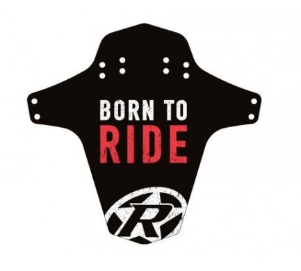 Blatník predný Reverse Mudguard Born to Ride čierna / červená