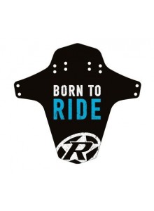 Blatník predný Reverse Mudguard Born to Ride čierna / svetlo modrá
