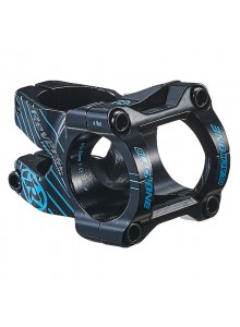 Představec Reverse Black One D-2 35 mm / 31,8 mm Black / Light Blue + čepička, šroub