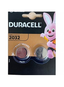 Baterie knoflíková CR 2032 Lithium Duracell blistr 2 ks