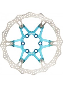 Brzdový kotouč 160 mm, 6 děr, Reverse Alloy/Steel, Light Blue