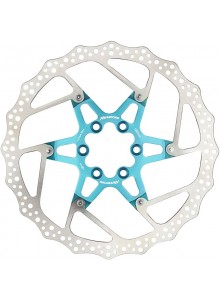 Brzdový kotouč 180 mm, 6 děr, Reverse Alloy/Steel, Light-Blue