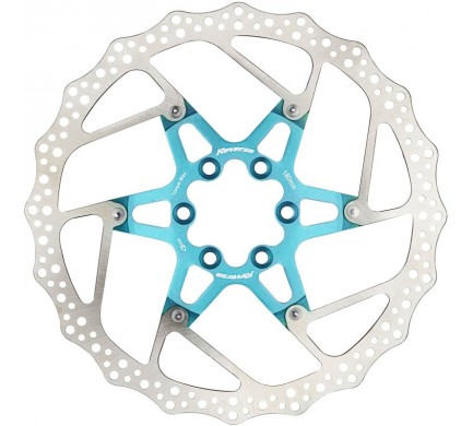Brzdový kotouč 180 mm, 6 děr, Reverse Alloy/Steel, Light-Blue