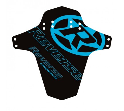 Blatník přední Reverse MudGuard Logo Black / Light Blue