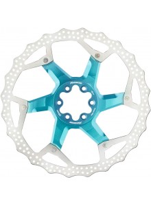 Brzdový kotouč 200 mm, 6 děr, Reverse Alloy/Steel, Light Blue