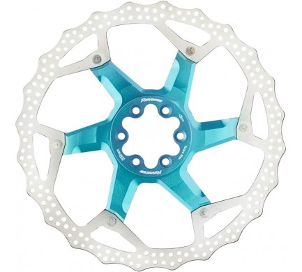 Brzdový kotouč 200 mm, 6 děr, Reverse Alloy/Steel, Light Blue