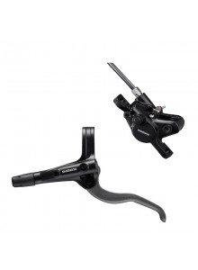 Brzda kotoučová Shimano set přední Acera MT400, adaptér 180mm, 850mm, šedá páka