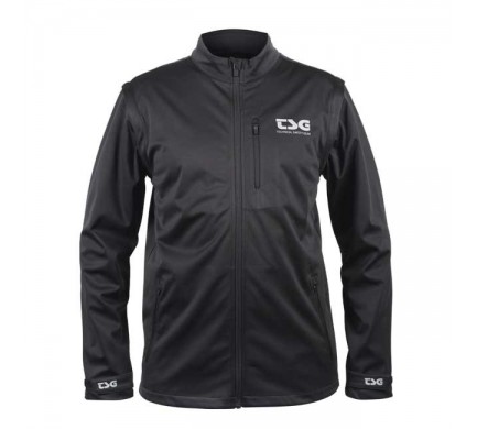 Bunda TSG Race soft shell jacket-vest black, L