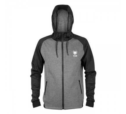 Mikina TSG Aero zip hoodie Black grey, XL