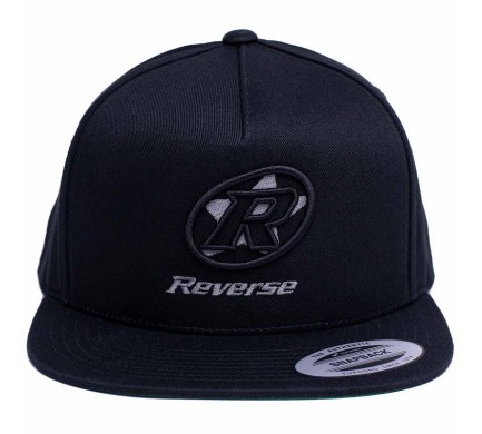 Kšiltovka Reverse Snapback Cap Logo (Stick) černá/šedá
