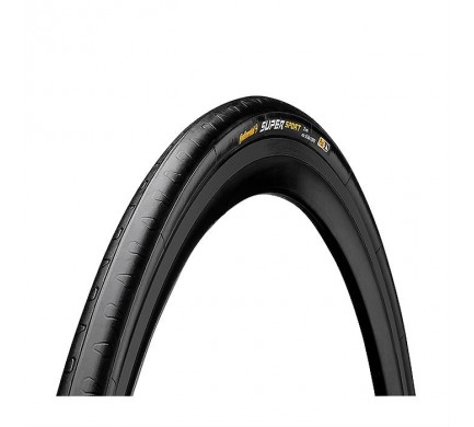 Plášť Continental SuperSport Plus - 700 x 23 C 23-622 - černé, složitelný, 320g