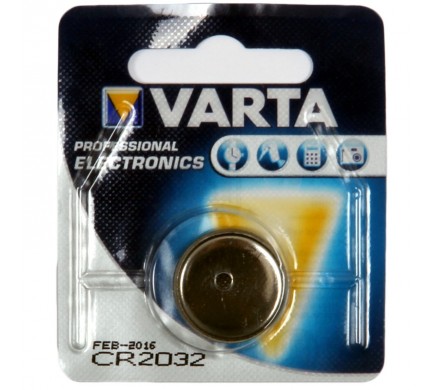 Baterie knoflíková CR 2032 Lithium Varta blistr 1 ks