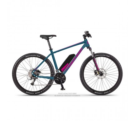 Elektrobicykel Sense Flow 2.27W modrosivá, 18"