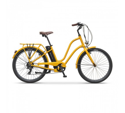 Mestský elektrobicykel Apache Gaagii Wmn pearl yellow