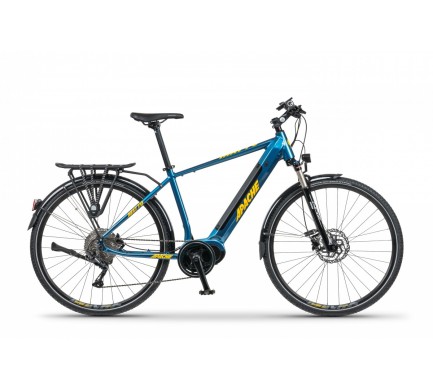 Crossový elektrobicykel Apache Matto Tour MX1 dark blue, 19"