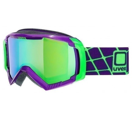 Lyžařské brýle UVEX G.GL 100, dark purple/litemirror green (9926) Množ. Uni