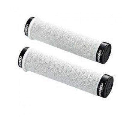 SRAM LOCKING GRIPS DH SRAM SILICONE WHITE