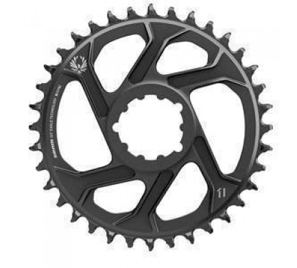 Prevodník SRAM CRING X-SYNC 12S 36T DM 6 OFFSET BLK