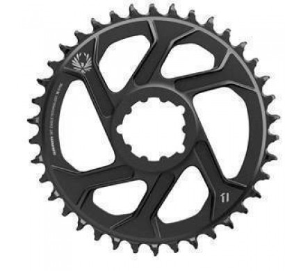 Prevodník SRAM CRING X-SYNC 12S 38T DM 6 OFFSET BLK