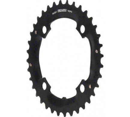 Prevodník CRING MTB 38T S1 104 49 AL5 BTBLK NO PIN