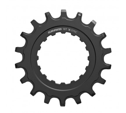 00.6218.007.002 - SRAM CRING X-SYNC 18T BOSCH BLK Množ. Uni