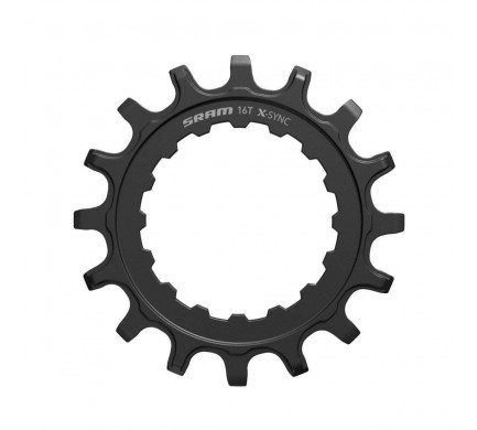 00.6218.007.001 - SRAM CRING X-SYNC 16T BOSCH BLK Množ. Uni